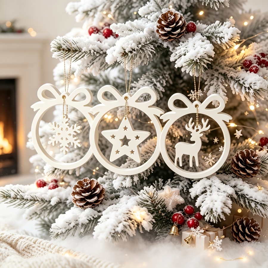 Candle Mold Silicone - 1/3 piece Christmas resin silicone mold
