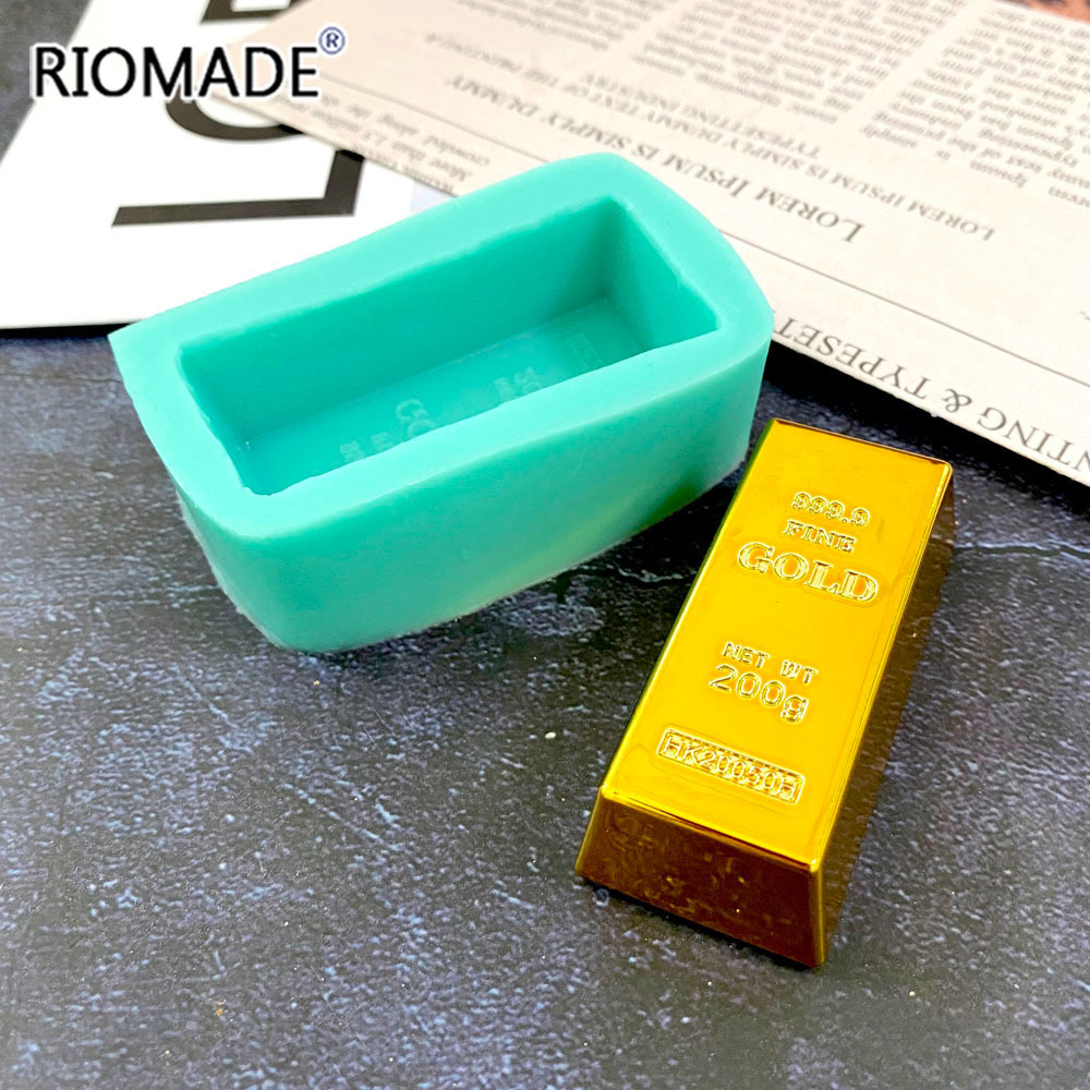 Gold Brick Shape Silicone Mold - Candle Mold Silicone review and price
