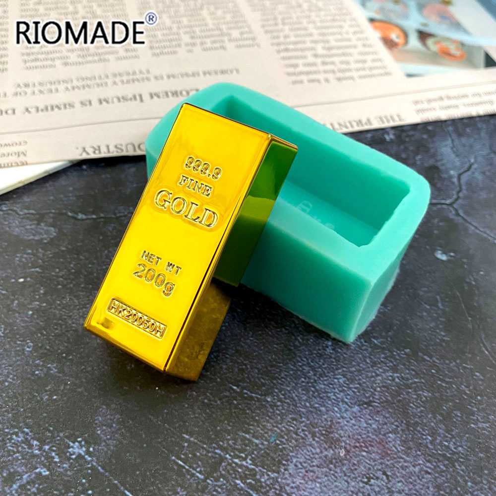 Gold Brick Shape Silicone Mold - Candle Mold Silicone review and price