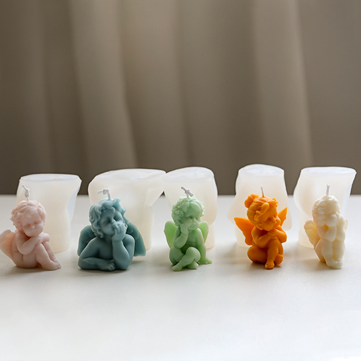 3D Lovely Angel Kids Candle Si - Candle Making For Kids review and price