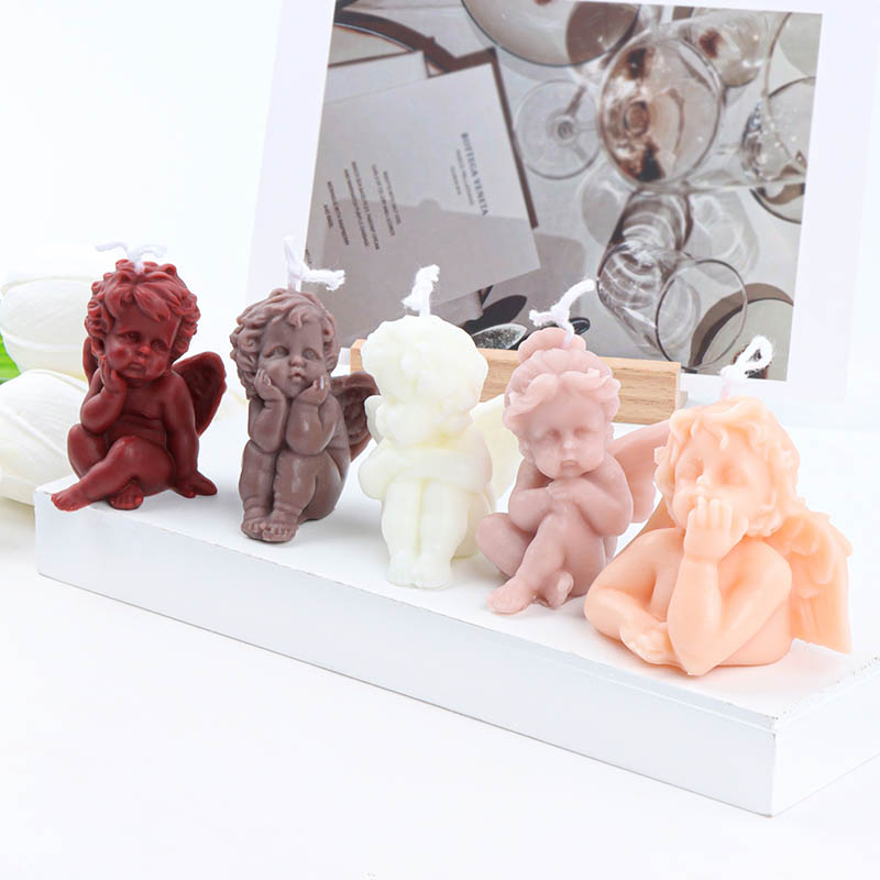 3D Lovely Angel Kids Candle Si - Candle Making For Kids review and price