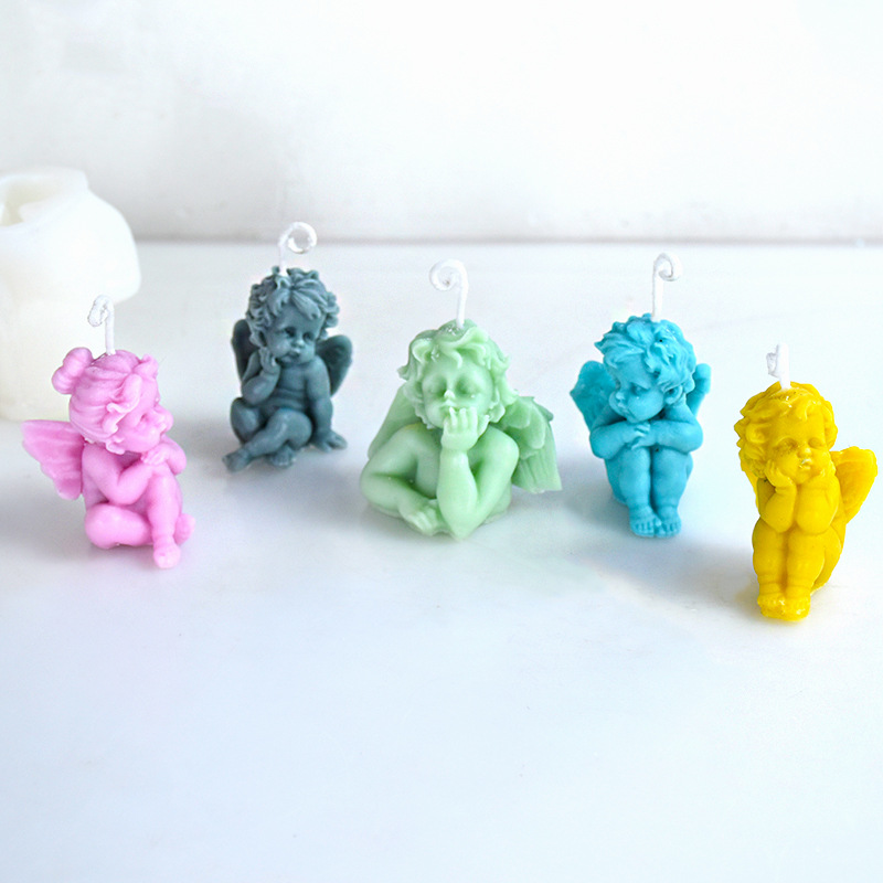 3D Lovely Angel Kids Candle Si - Candle Making For Kids review and price