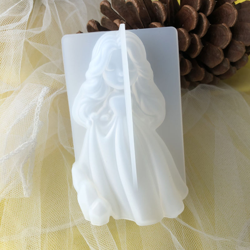 3D Cute Princess Silicone Cand - Candle Making Design review and price