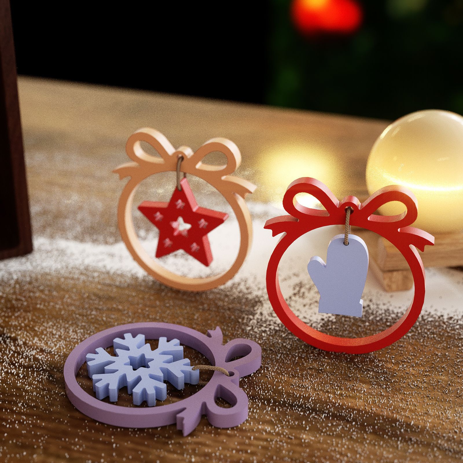 1/3 piece Christmas resin sili - Candle Mold Silicone review and price