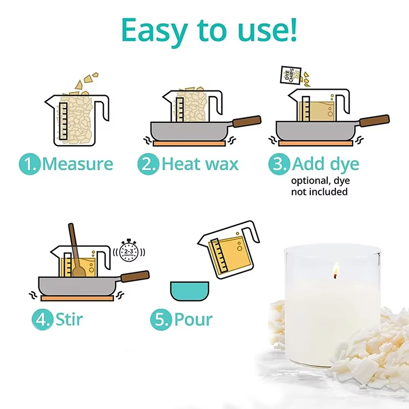 1kg/500/250/100g Pure Soy Wax  - Candle Making Soy Wax review and price