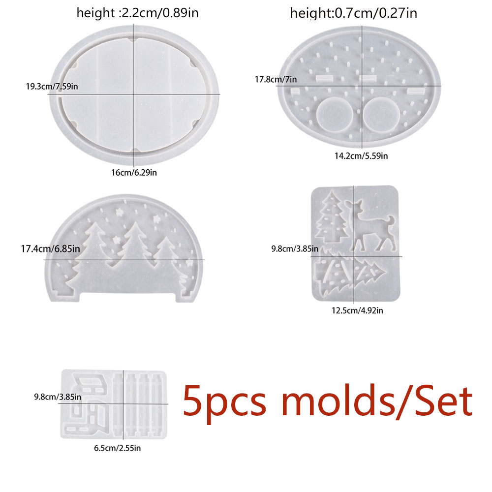 Christmas Elk Tealight Candle  - Candle Mold Silicone review and price