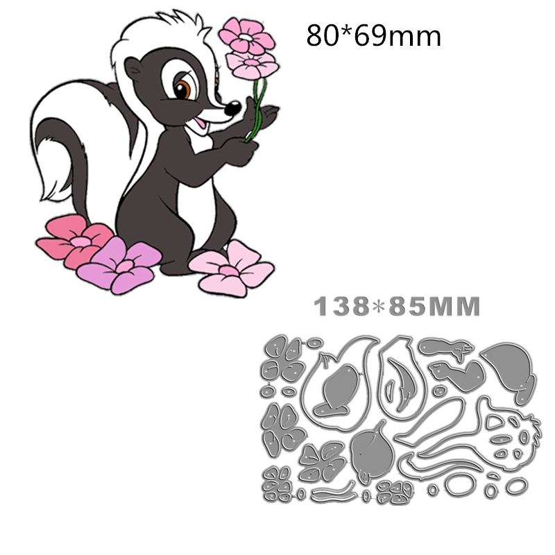 New Cartoon Skunk Girls Metal  - Candle Making For Kids review and price