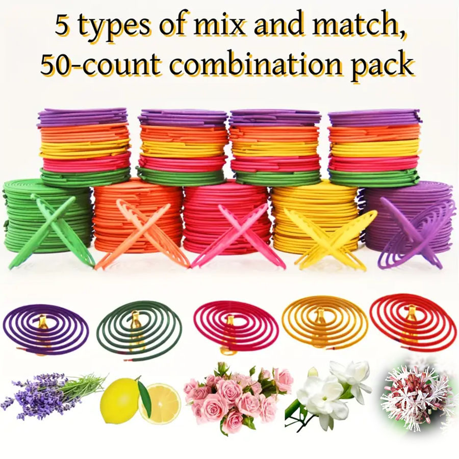 50pcs Mixed Fragrance Incense  - Uv Inhibitor Candle review and price