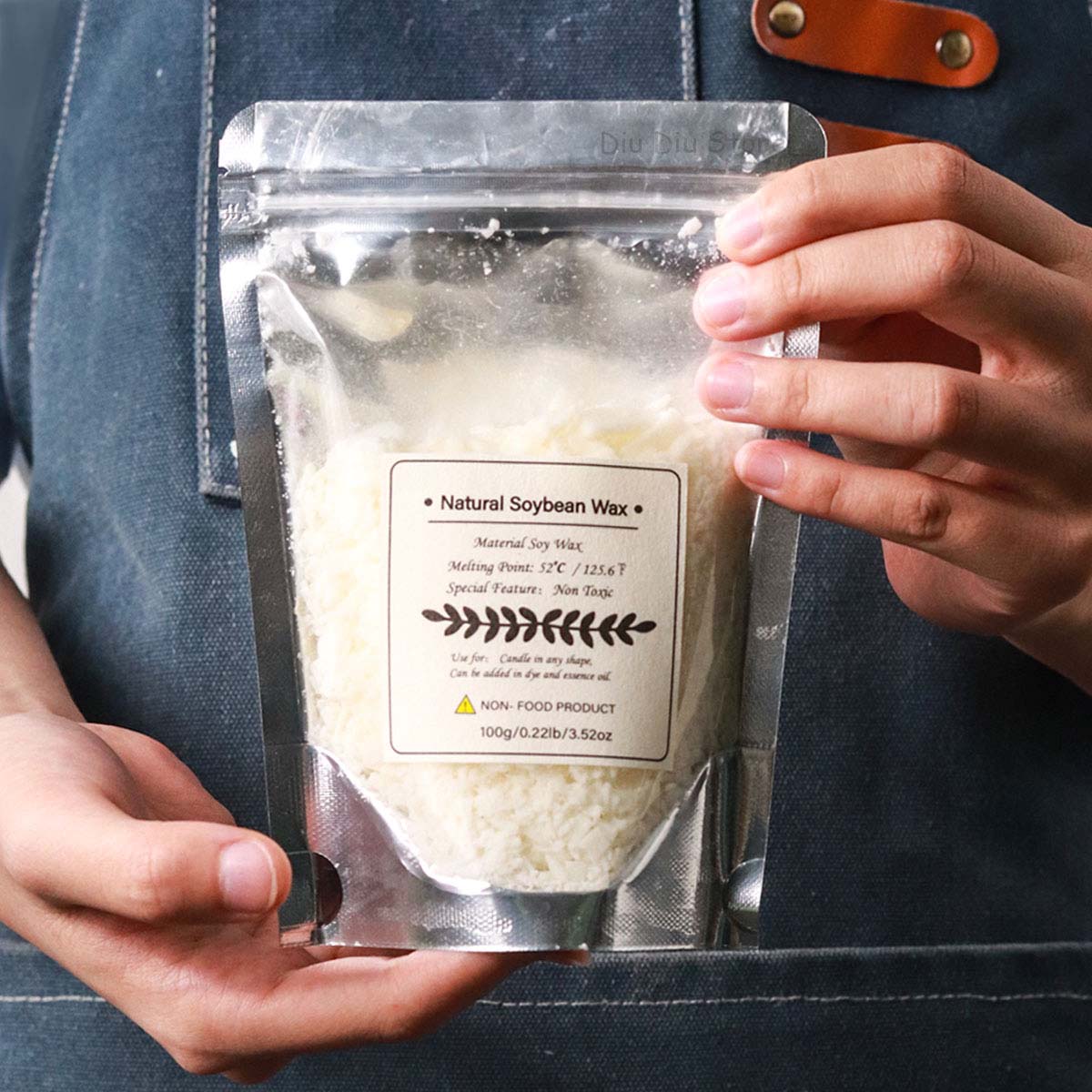 100/250/500/1000g Natural Soy  - Candle Making Soy Wax review and price