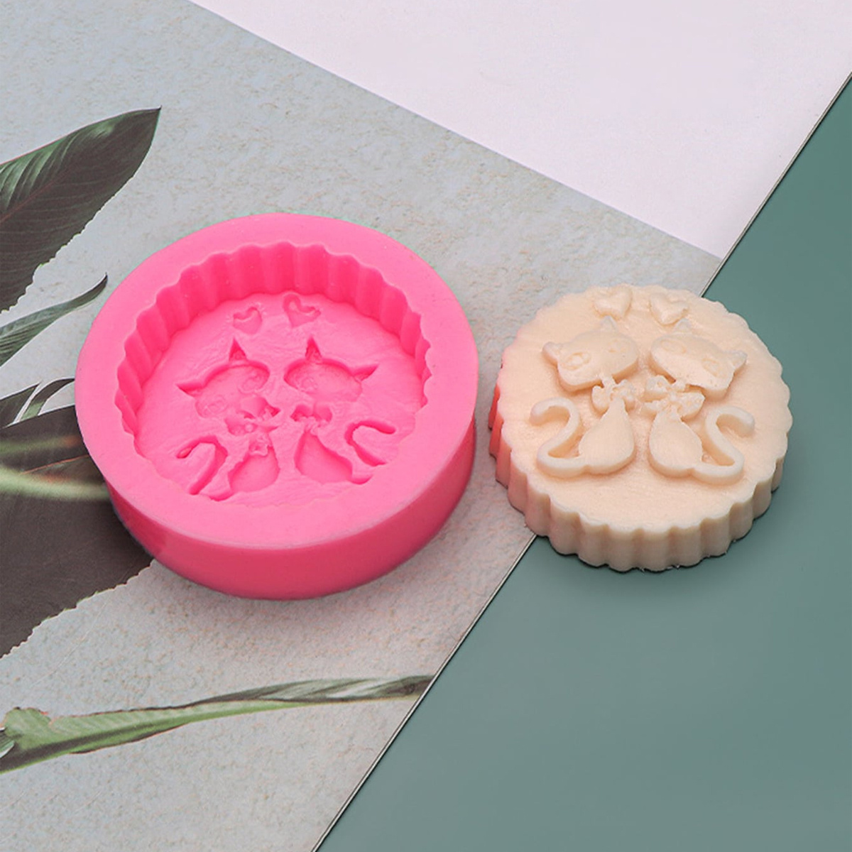 1-Piece Silicone Cat Soap Mold - Candle Making Reno review and price
