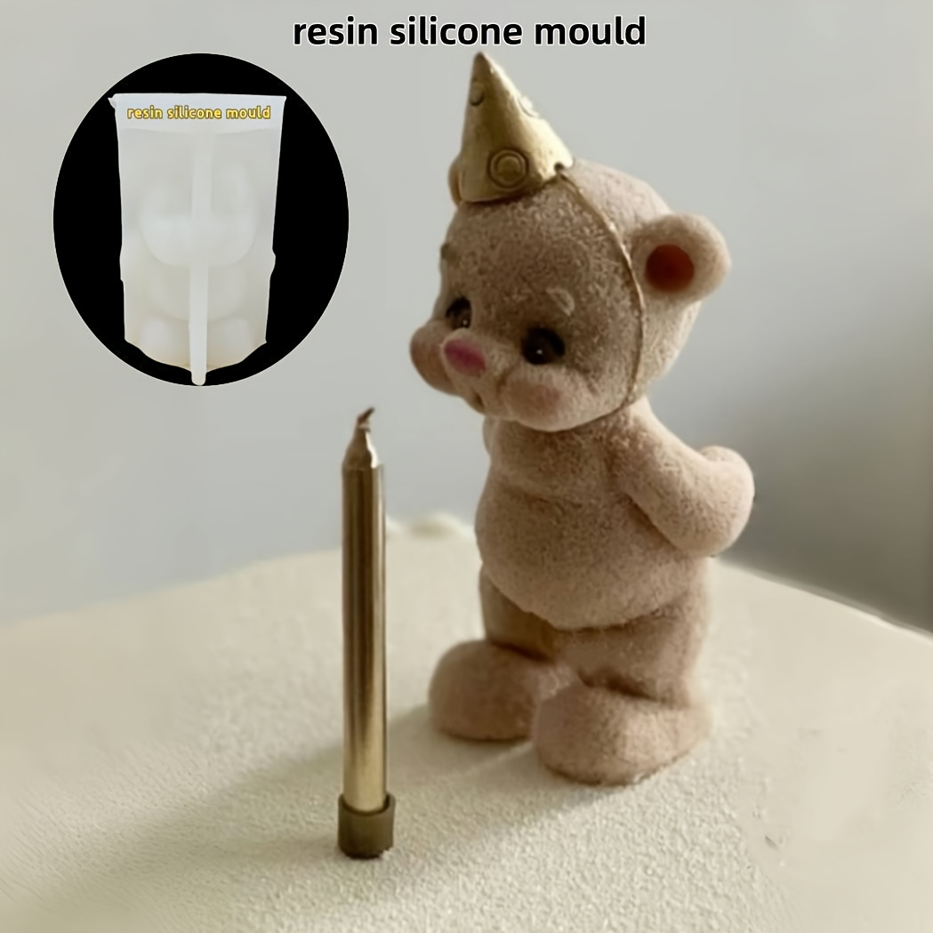 DNEJIU Cute Bear Silicone Mold - Candle Making Design review and price