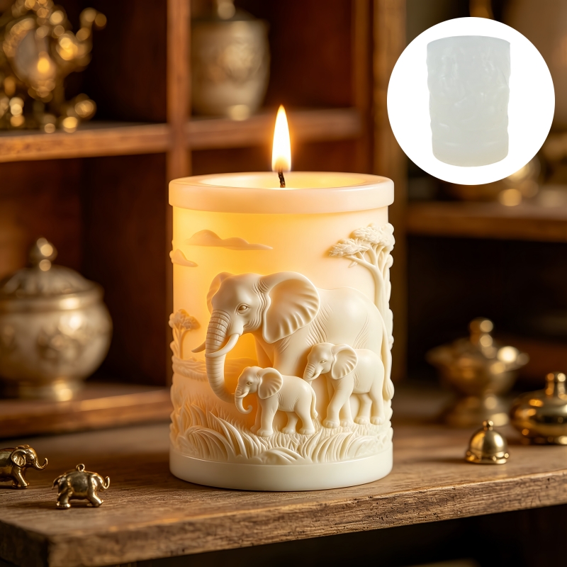 Elephant and Elephant Child Cy - Candle Making For Kids review and price