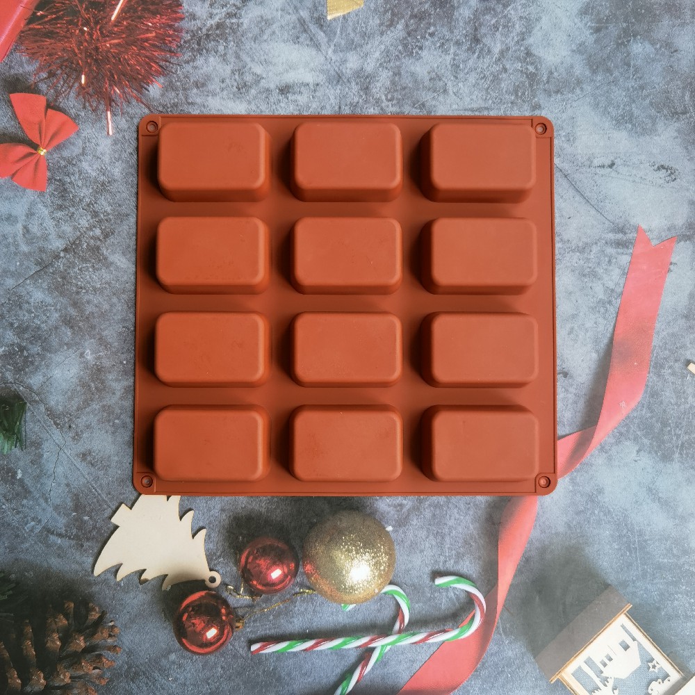 12 Cavity Square Silicone Soap - Candle Making Reno review and price