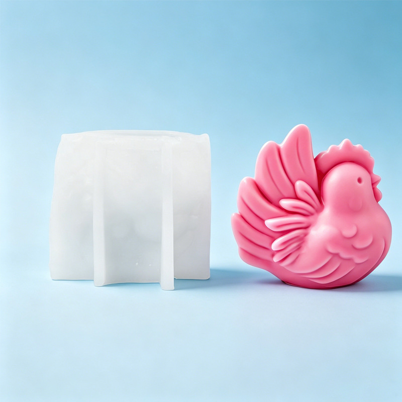 Cartoon Hen Silicone Candle Mo - Candle Making Soy Wax review and price